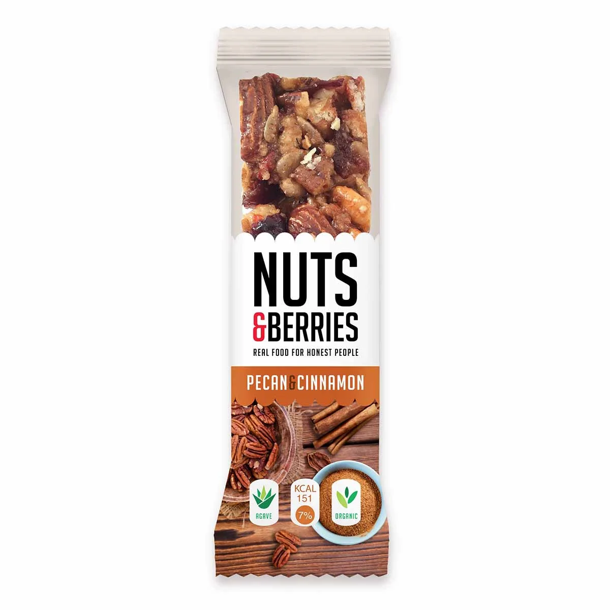 Pecan kaneel notenbar