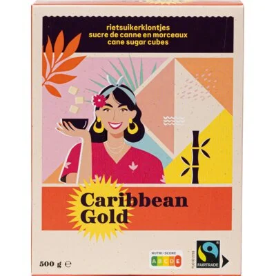 Caribbean Gold Rietsuikerklontjes