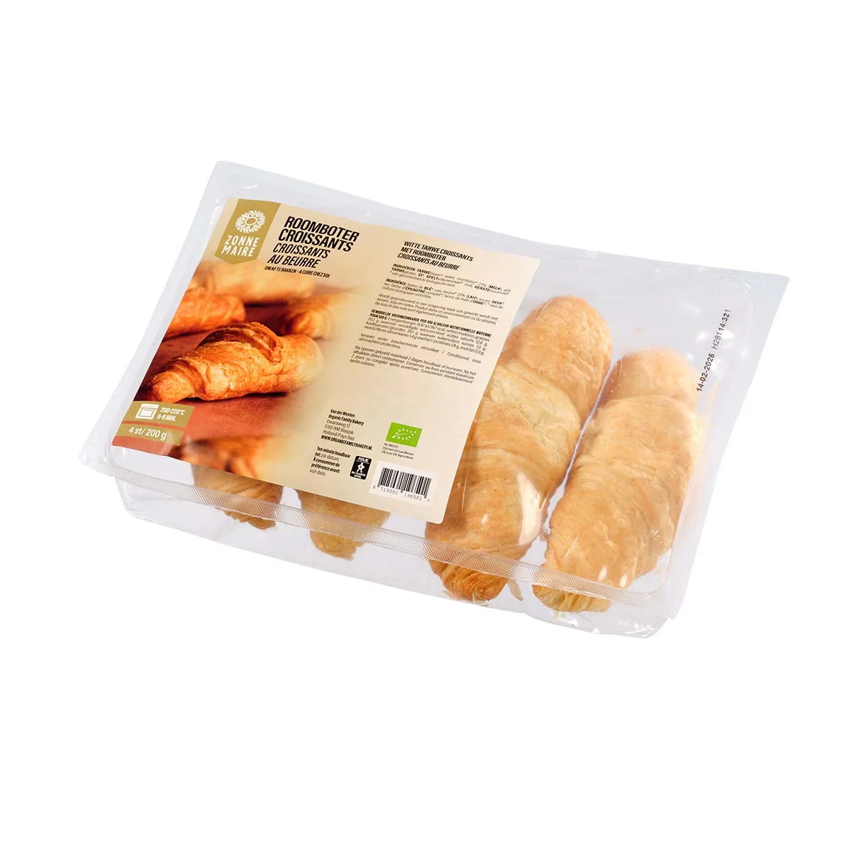 Croissants roomboter 4st