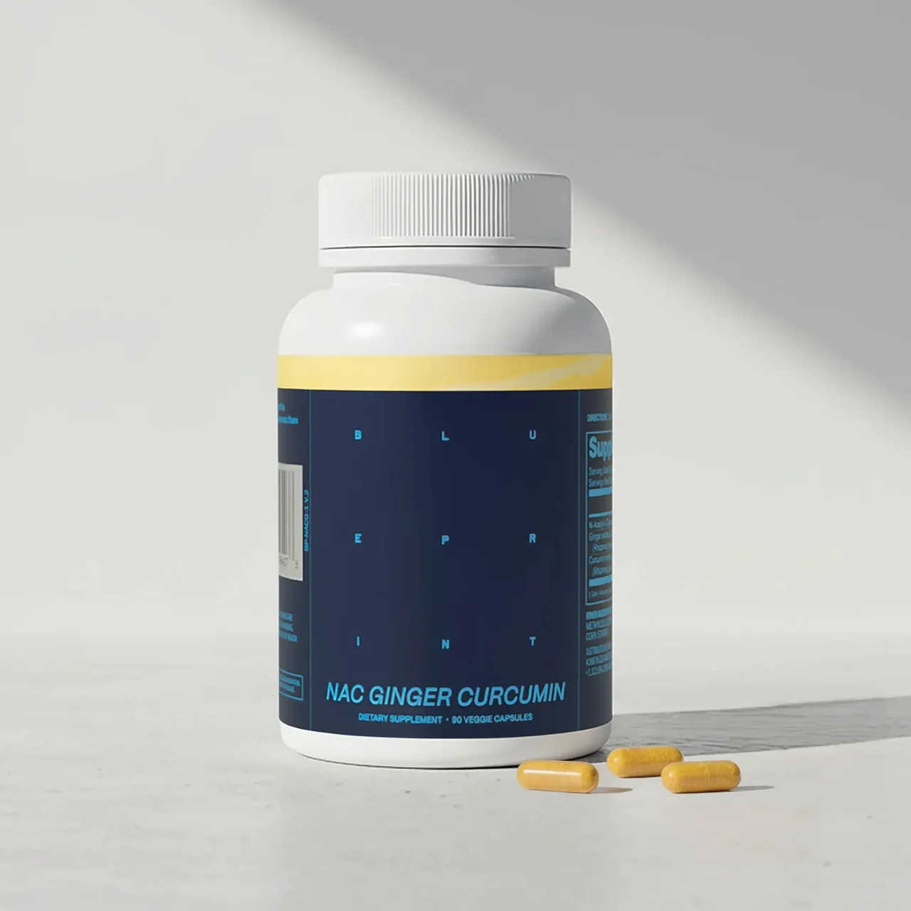NAC + Ginger + Curcumin
