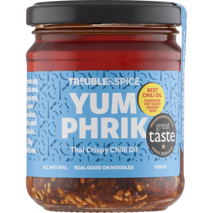 Trouble & Spice Yum Phrik Thai Crispy Chilli Oil 200 ml