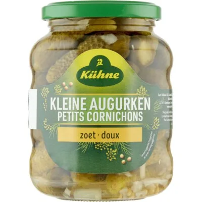 Kühne Kleine augurken zoet