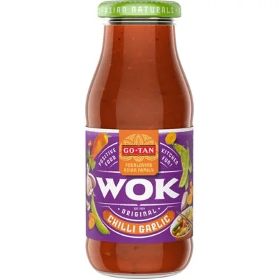 Go-Tan Wok Original Chilli Garlic 240 ml