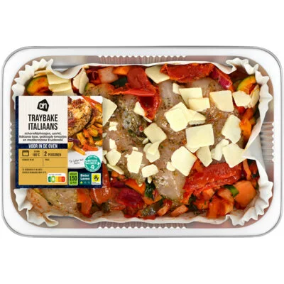 AH Traybake scharrelkip Italiaans