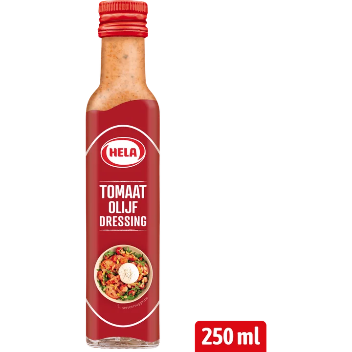 Hela Tomaat Olijf Dressing 250 ml