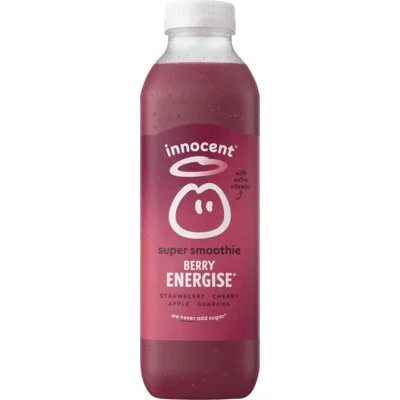 innocent super smoothie berry energise 750ml