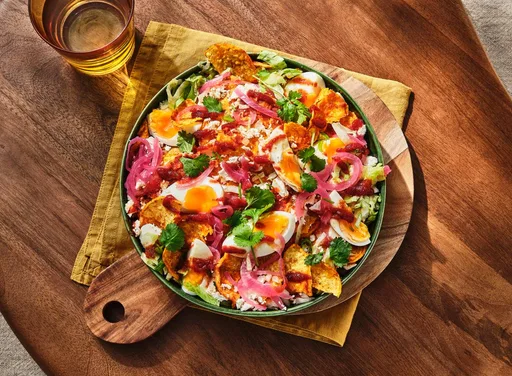 'Huevos rancheros'-nachos
