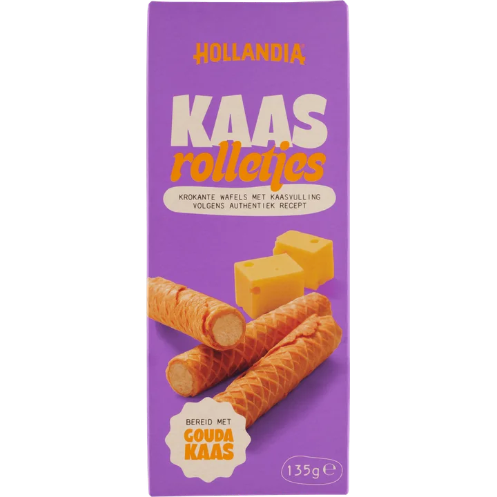Hollandia Kaasrolletjes 135 g