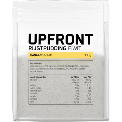 Upfront Eiwit rijstpudding banaan smaak