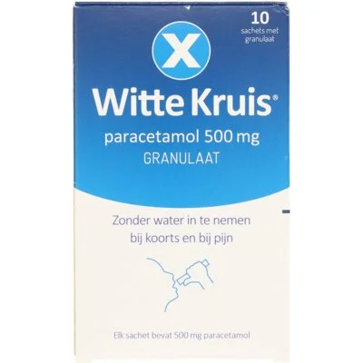 Witte kruis Paracetamol 500mg granulaat