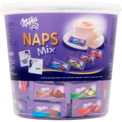 Milka Horeca mixbox chocolade naps