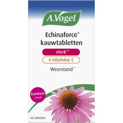 Echinaforce sterk + vitamine C kauwtabletten
