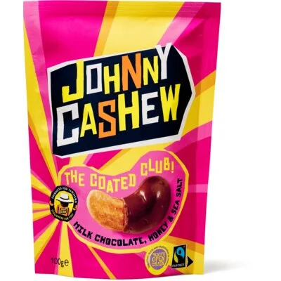 Johnny Cashew Chocolate honey sea salt limited edition