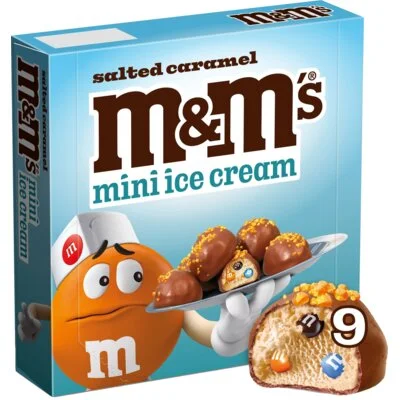 M&M'S Mini ice cream salted caramel
