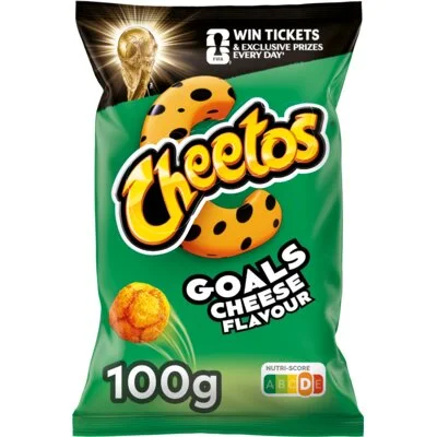Cheetos Goals cheese flavour