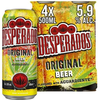 Desperados Original bier 4-pack