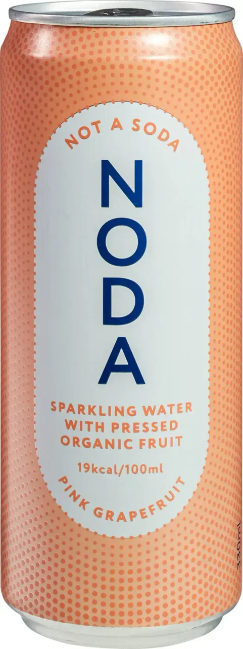 Sparkling water pink grapefruit