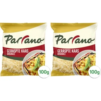 Parrano Geraspte kaas originale 2-pack