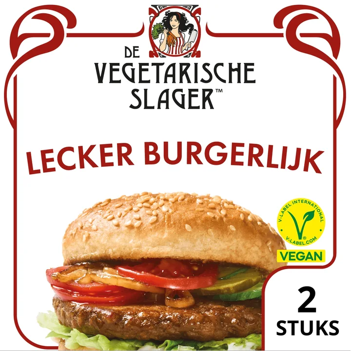 De Vegetarische Slager Lecker Burgerlijk 160 g