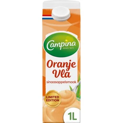 Campina Oranje vla sinaasappelsmaak