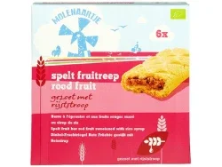 Spelt Fruitreep met rood fruit