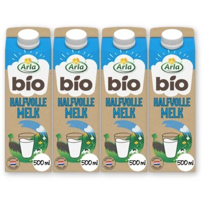 Arla Biologisch halfvolle melk 4-pack