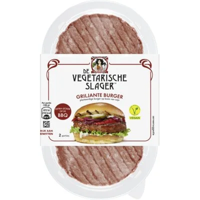 Vegetarische Slager Griljante burger