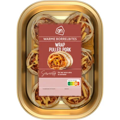 AH Wrap pulled pork