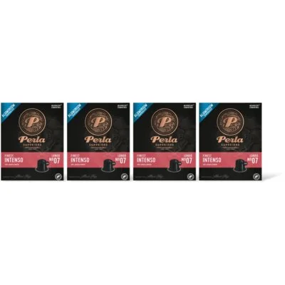 Perla Superiore Finest intenso lungo capsules 4-pack