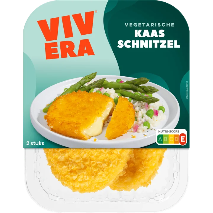 Vivera Vegetarische Kaasschnitzel 2 Stuks 150 g