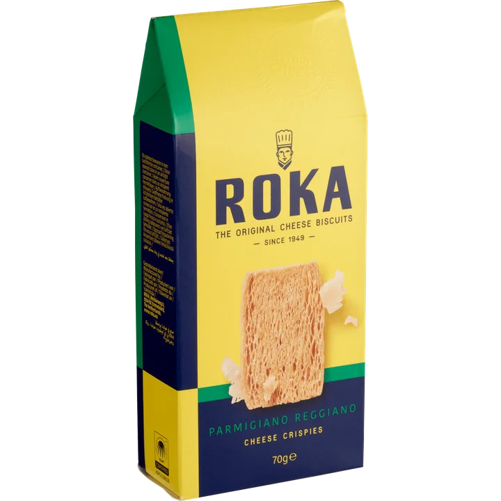 Roka Parmigiano Reggiano Cheese Crispies 70 g