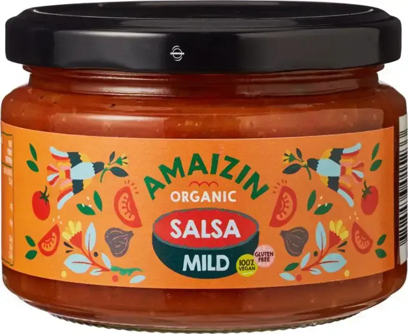 Milde salsa chip dip
