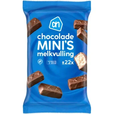 AH Chocolade mini's met melkvulling