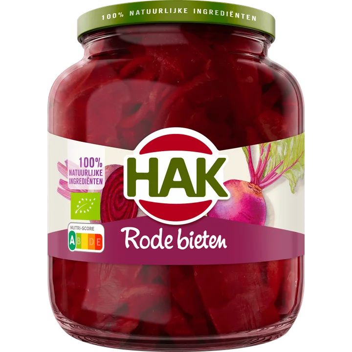 Hak Rode Bieten Bio 705 g