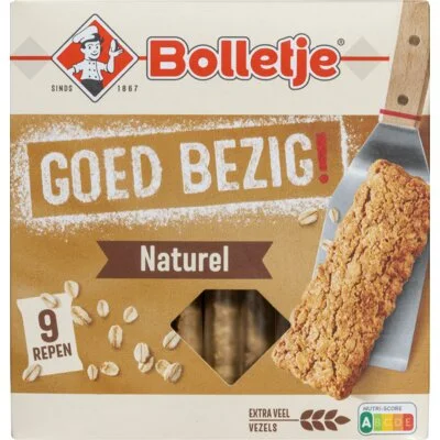 Bolletje Goed Bezig! Naturel 9 Stuks 210 g