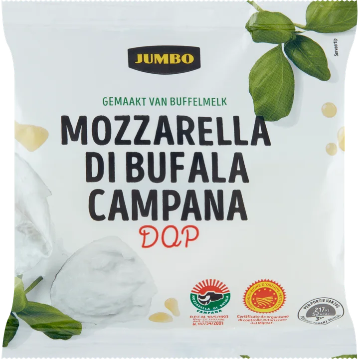 Jumbo Mozzarella di Bufala Campana DOP 250 g
