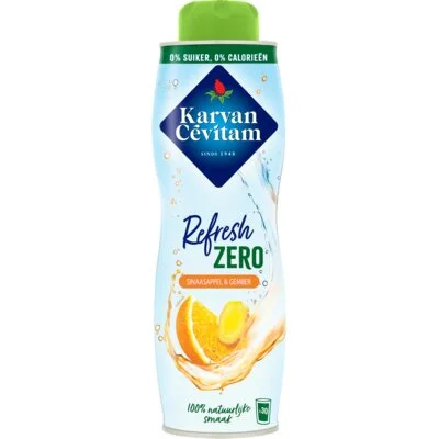 Karvan Cévitam Refresh zero sinaasappel & gember
