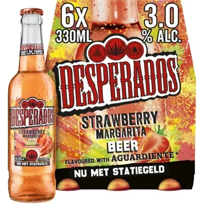Desperados Strawberry margarita bier 6-pack