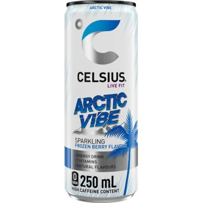 Celsius Sparkling arctic vibe