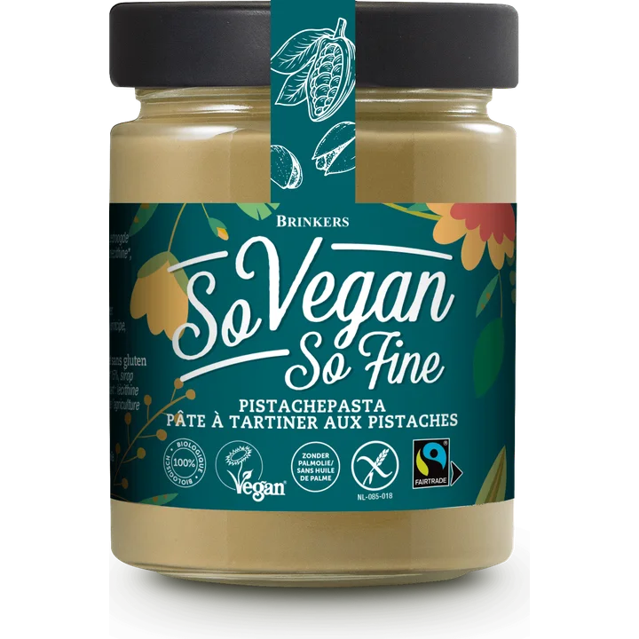 Brinkers So Vegan So Fine Pistachepasta 270 g