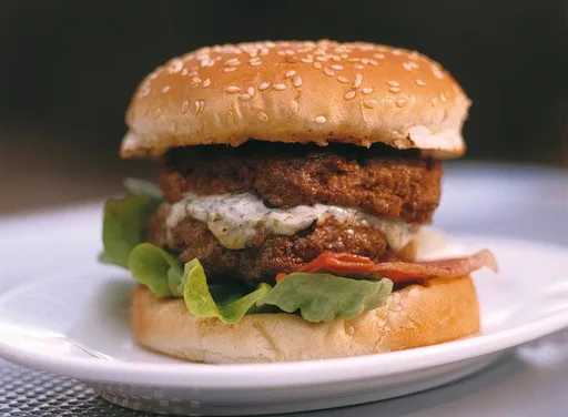 Blauwe kaasburgers