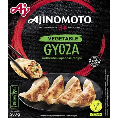 Ajinomoto Gyoza vegetables