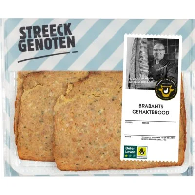 Streeckgenoten Brabants gehaktbrood