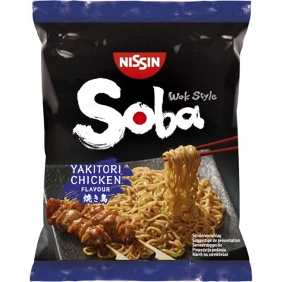 Nissin Soba yakitori chicken noodles