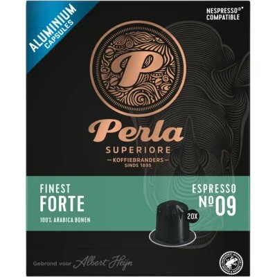 Perla Superiore Finest espresso forte capsules