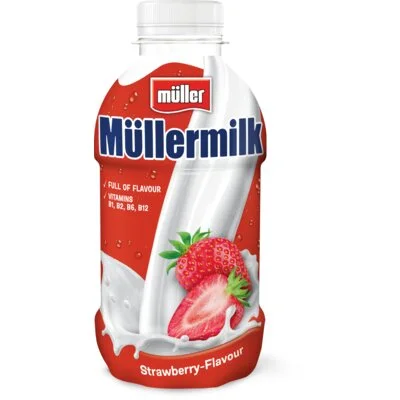 Müller Mullermilk aardbeismaak