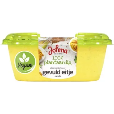 Johma 100% plantaardig gevulde eitje salade