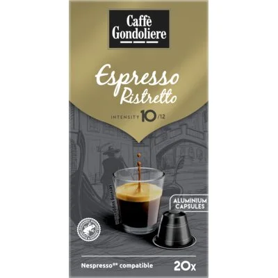 Caffè Gondoliere Espresso ristretto capsules