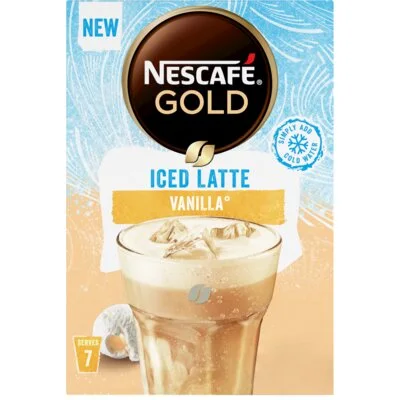 Nescafé Gold iced latte vanilla oploskoffie