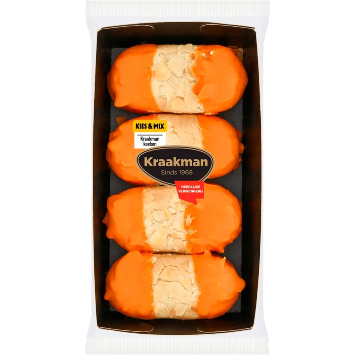 Kraakman Grote Bokkenpoten Oranje 6 Stuks
